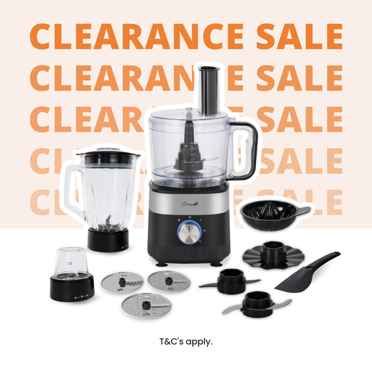 Optimum 8 Cup Food Processor - 7 Attachment Set