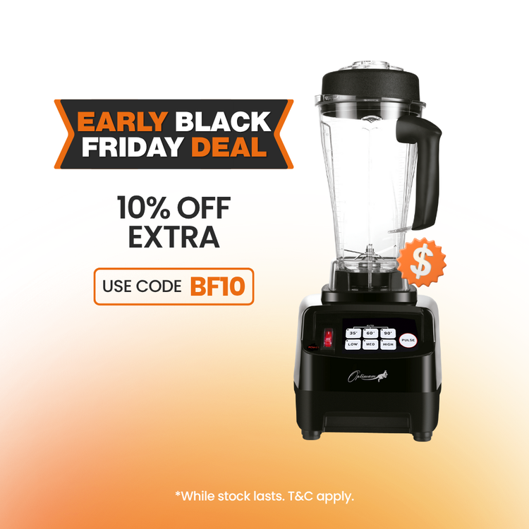 optimum 8200 best high speed blender Australia froothie award winner black special black friday discount