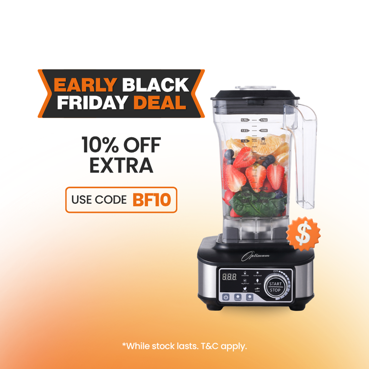 optimum g2.6 best blender for smoothies, smoothie maker - productreview award winner silver  special black friday discount