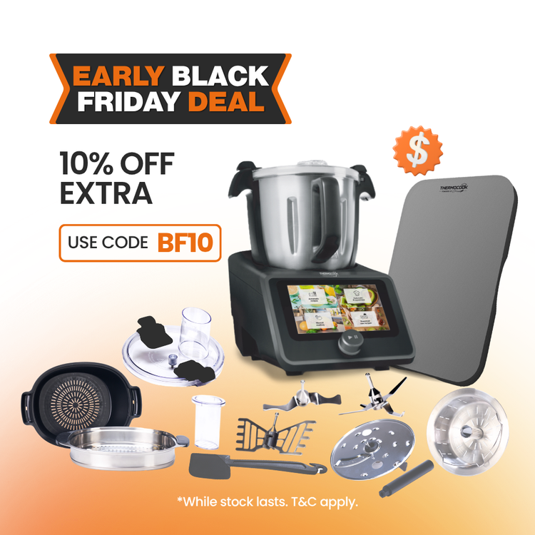 optimum thermocook pro m 3.0, best thermo cooker, thermomix competitor, magimix competition, all-in-one, multi cooker, sliding board, special black friday discount