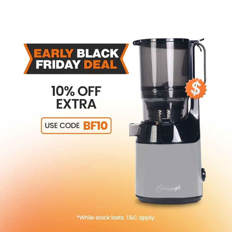 optimum 600xxl best cold press slow juicer award winner Australia best juicers australia top special black friday discount