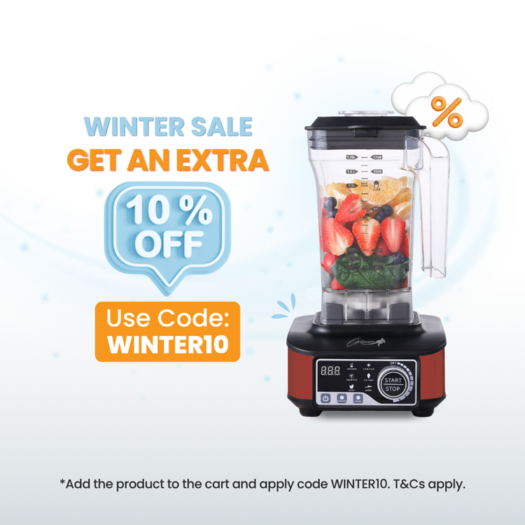 optimum g2.6 best blender for smoothies, smoothie maker - productreview award winner red