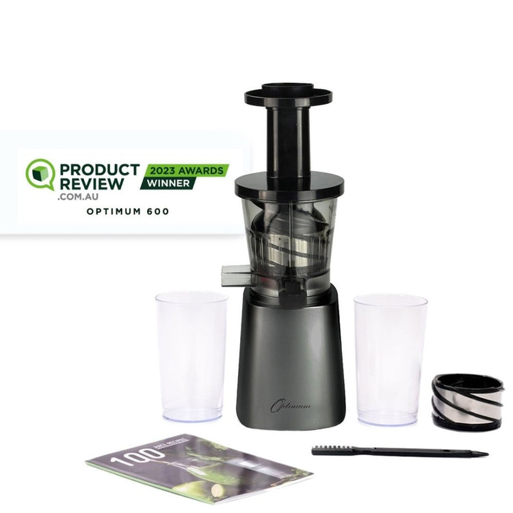 best juicer australia optimum 600m slow juicer cold press compact hurom kuvings mod competitor citrus juicer productreview award winner