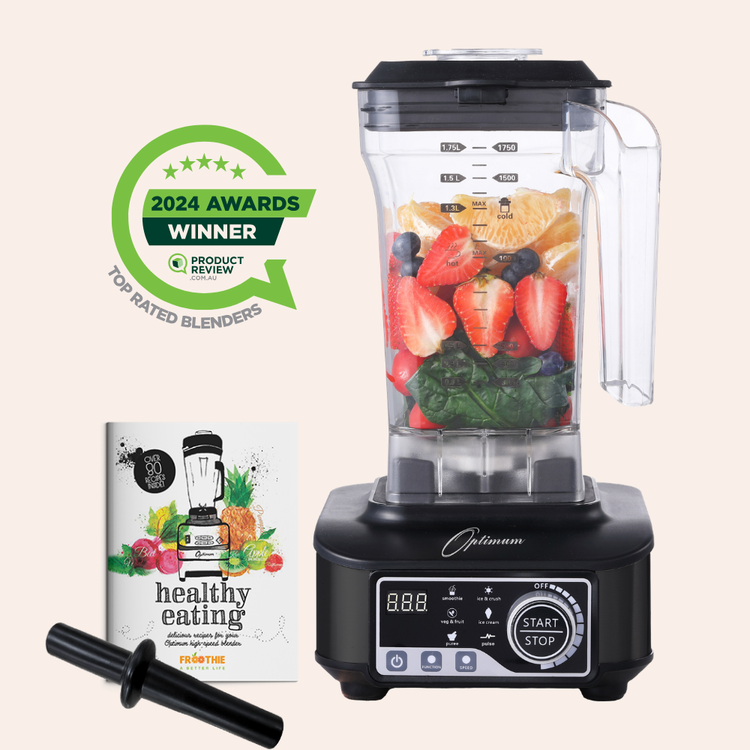 optimum g2.6 best blender for smoothies, smoothie maker - productreview award winner black