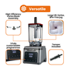 Thumbnail for best commercial blender optimum 9400x test winner with accessories no sound cover ice blender powerful quiet