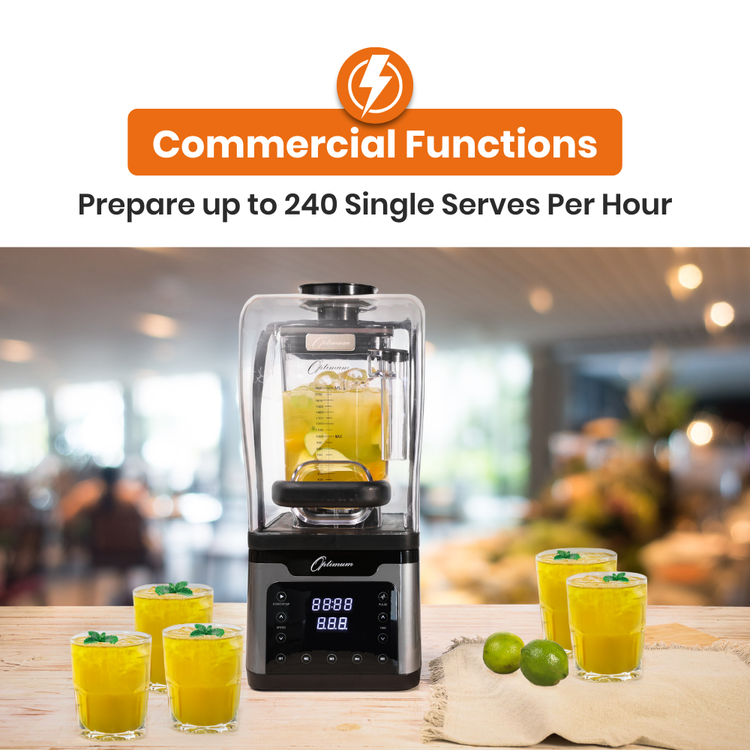 best commercial blender optimum 9400x test winner with accessories no sound cover ice blender powerful