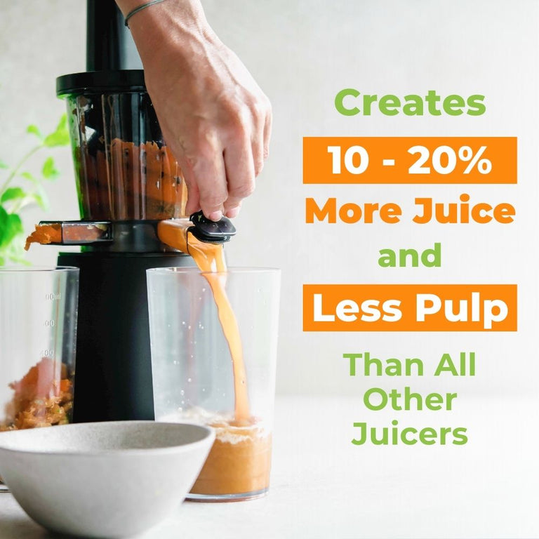 Optimum 600M Compact Cold Press Juicer 2023 Award Winner Froothie