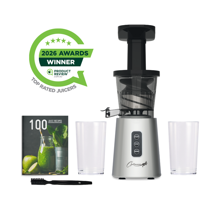 best juicer australia optimum 600m silver slow juicer cold press compact hurom kuvings mod competitor citrus juicer productreview award winner juicers 