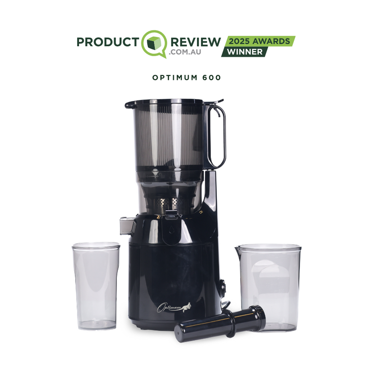 optimum 600xxl best cold press slow juicer award winner Australia 