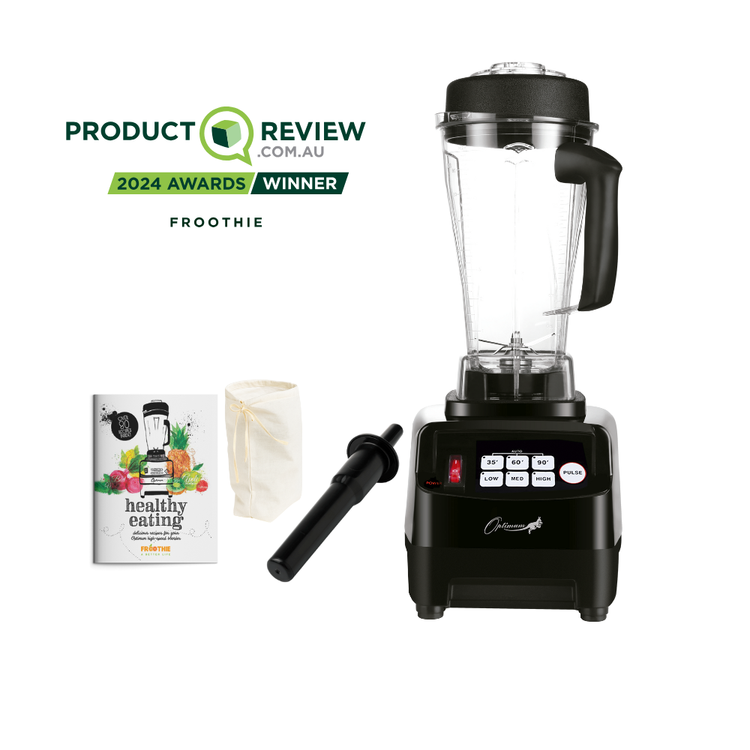 optimum 8200 best high speed blender Australia froothie award winner black