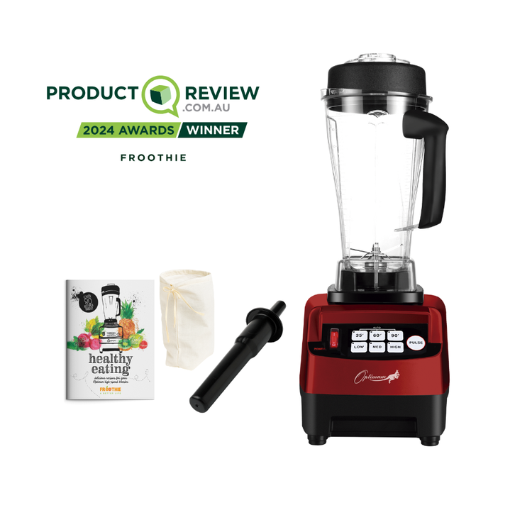 optimum 8200 best high speed blender Australia froothie award winner red