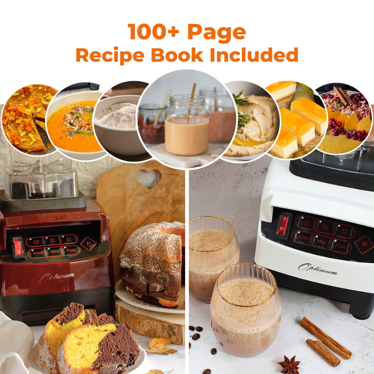 froothie best high speed blender optimum 9200A award winner powerful 2611 watts, 100 page recipe book