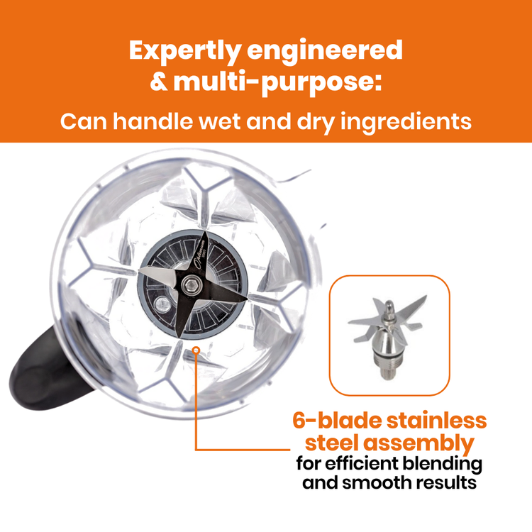 froothie best high speed blender optimum 9200A award winner powerful 2611 watts, stainless steel blade assembly