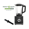 Thumbnail for optimum 9400 essential food blender smoothie drink maker with glass jug black 