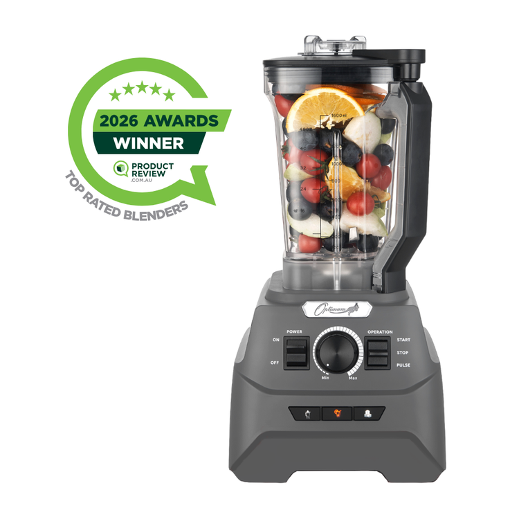 optimum 9400 vacuum blender vacuum blending award winner best australia charcoal