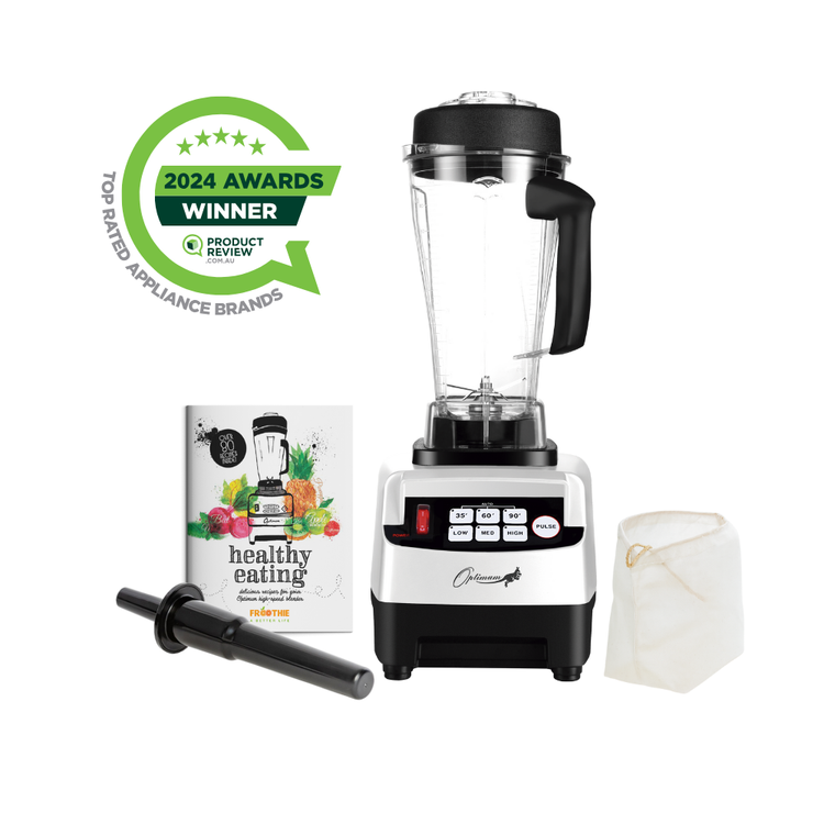 optimum 8200 best high speed blender Australia froothie award winner white