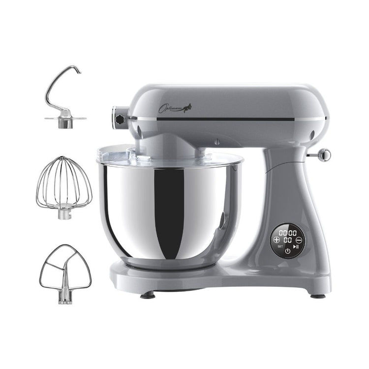 optimum bon appetit stand mixer kitchenaid competitor powerful big capacity multiple attachments