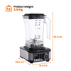Thumbnail for optimum g2.6 best blender for smoothies, smoothie maker - productreview award winner black