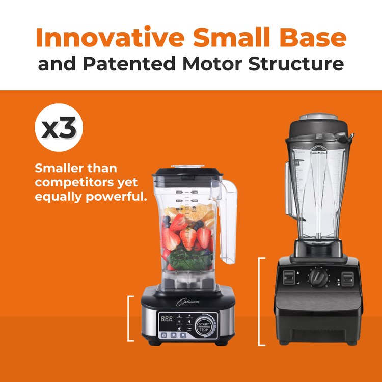 optimum g2.6 best blender for smoothies, smoothie maker - productreview award winner black