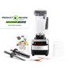 Thumbnail for froothie best high speed blender optimum 9200A award winner powerful 2611 watts, silver